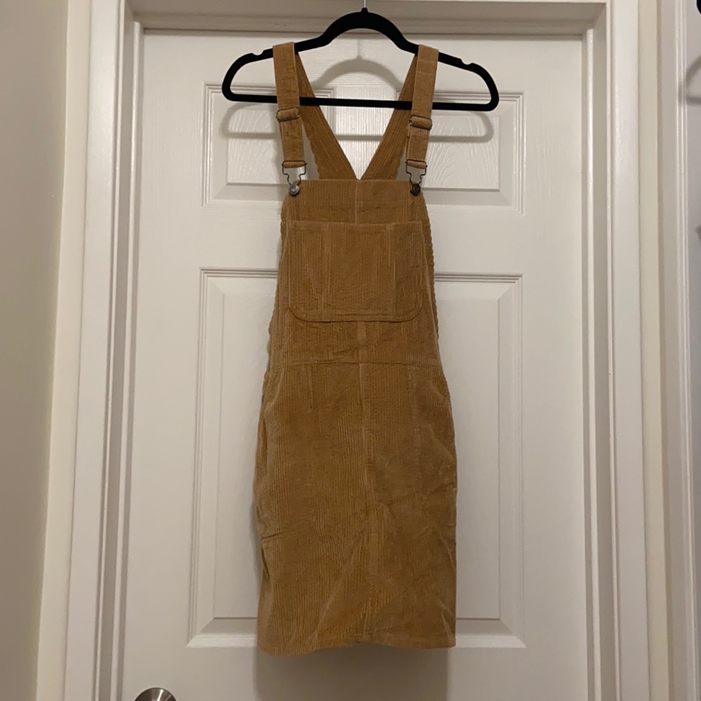 Corduroy Overall Dress
